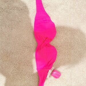 Victoria's Secret Hot Pink Bikini Top